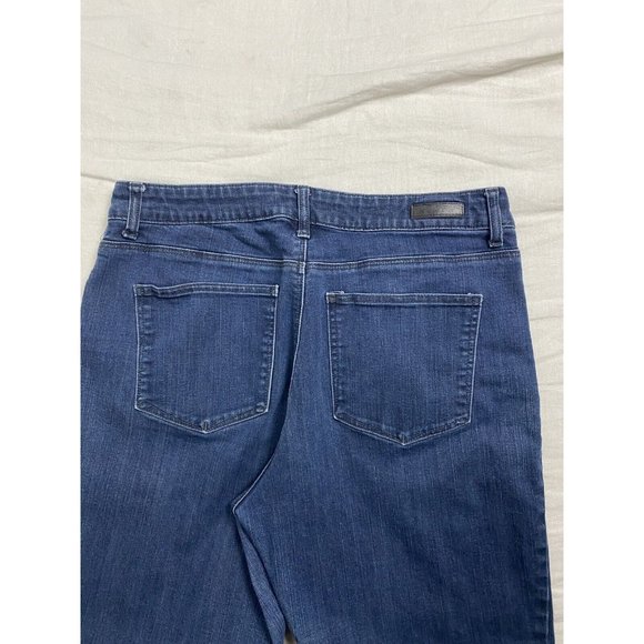 Lee Jeans Classic Fit Jeans 36x33 (no tag) Long High Rise‎ Dark Wash Blue Denim - Picture 5 of 11